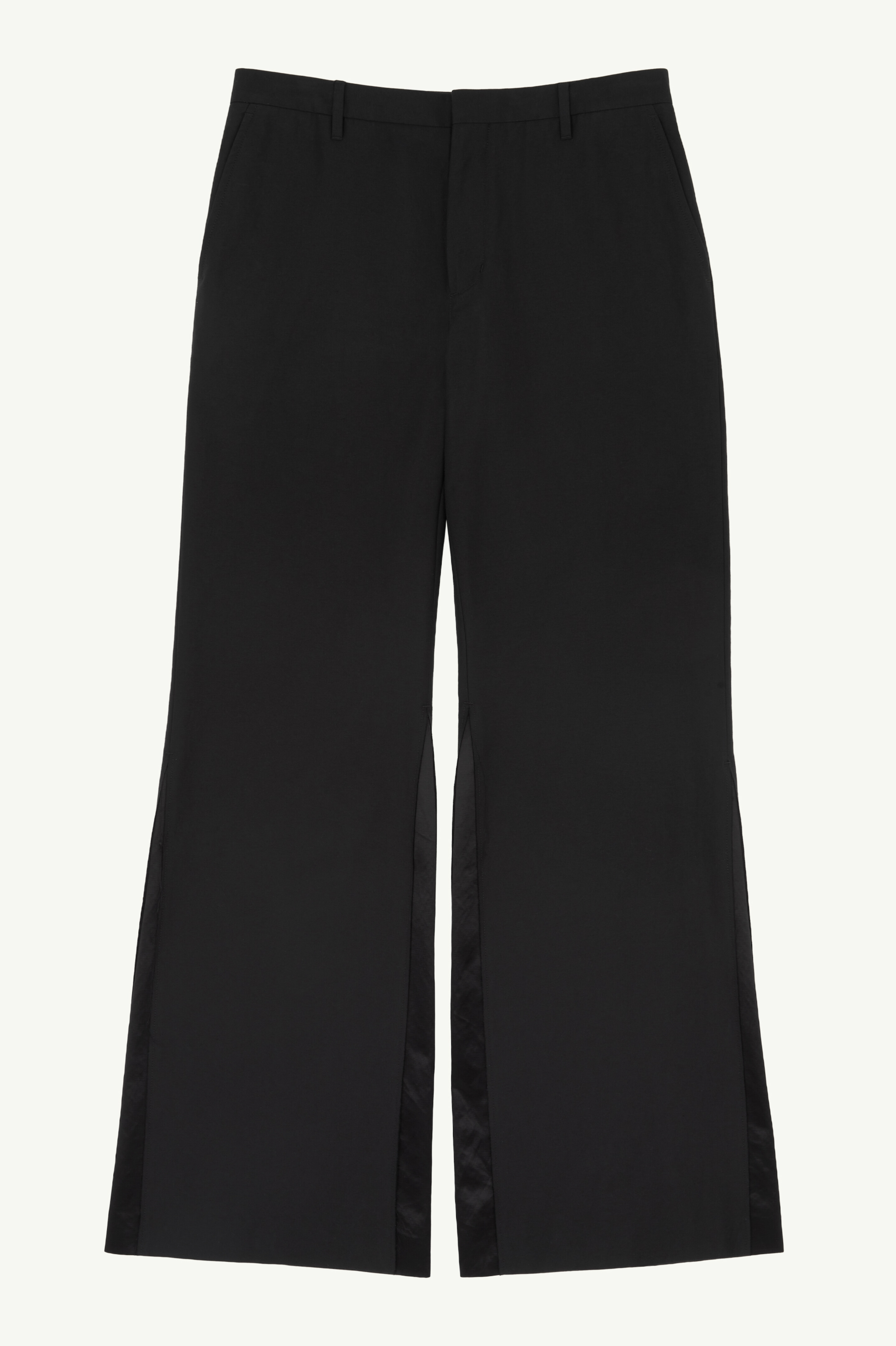 Pantalon évasé en coton-viscose pour homme | MM6