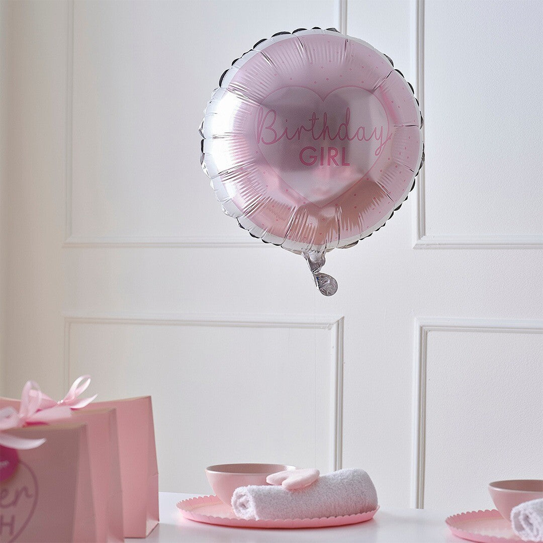 Ginger ray folieballon birthday girl