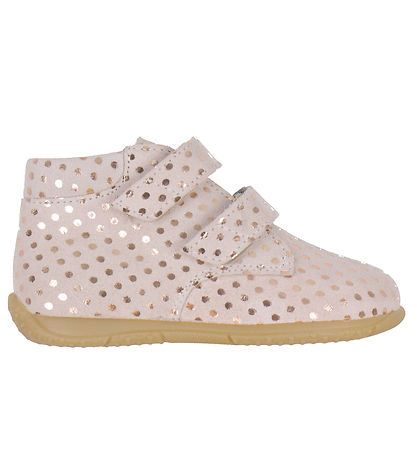 Angulus Lauflernschuh - Rose Kupfer Dots