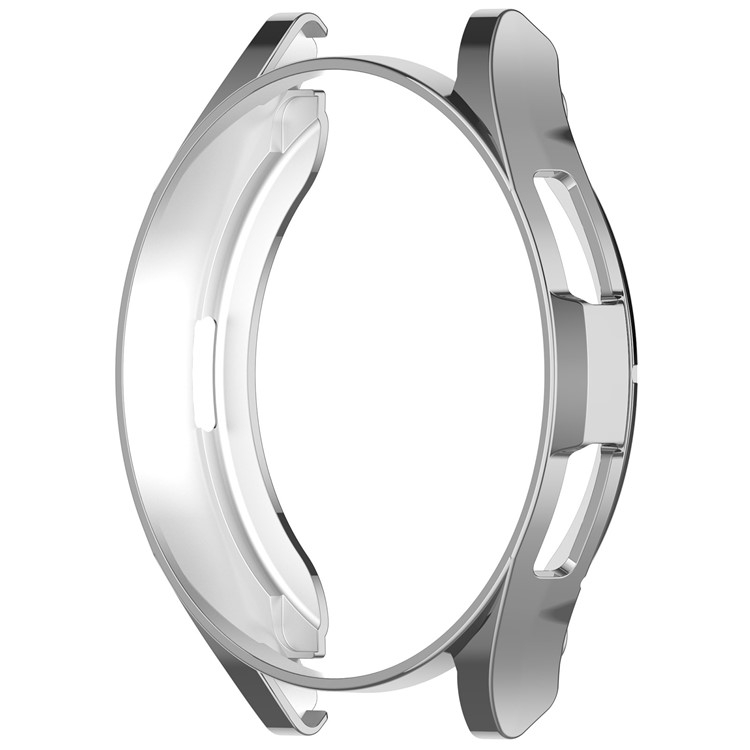 Samsung Galaxy Watch 6 Classic (47mm) Galvanisierte Gummi Bumper Hülle - Silber