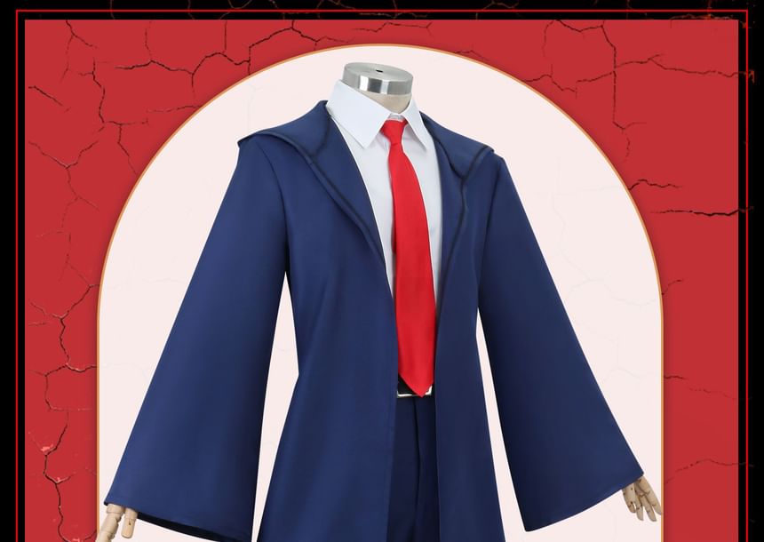 Feravin - Mashle: Magie en Spieren Mash Burnedead Cosplay Kostuumset