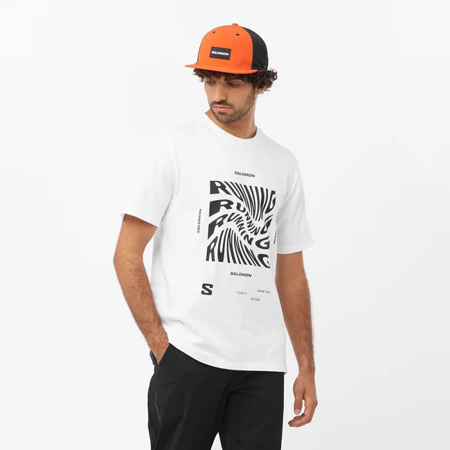RUNNING GRAPHIC  Kurzarmshirt Herren