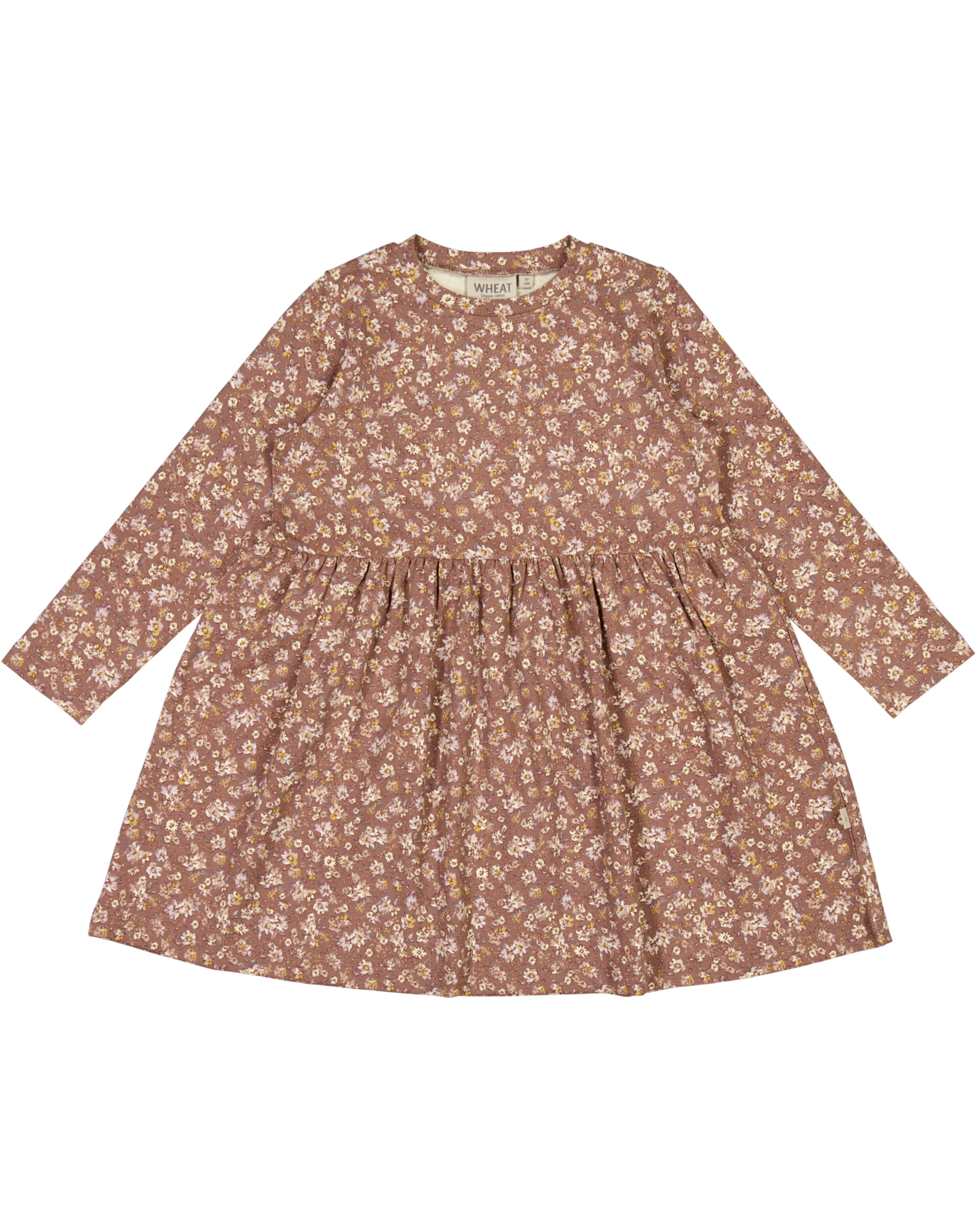 Langarm-Kleid SESSA FLOWERS in vintage rose