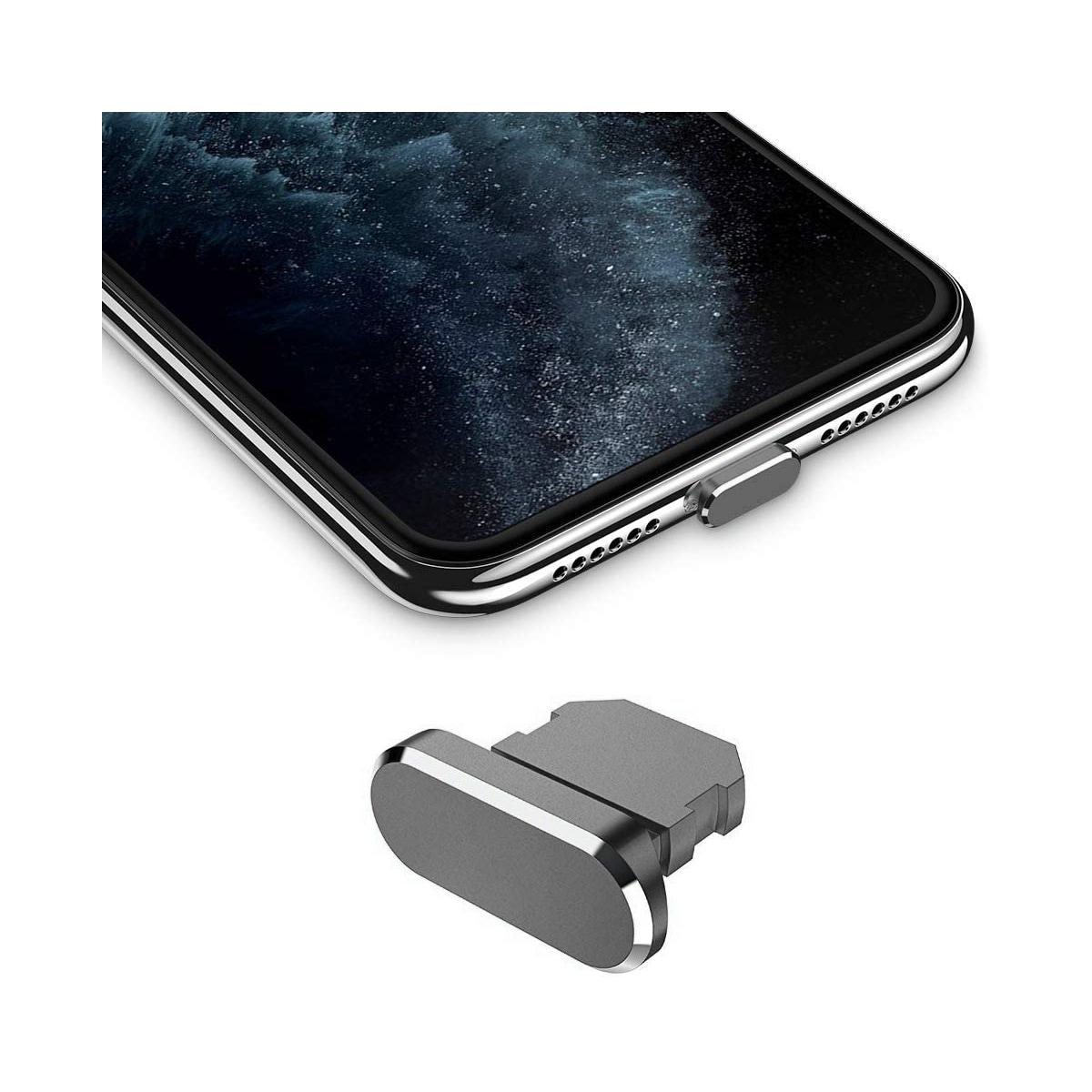 Beskyttelsesdeksel for iPhone Støvtett plugg