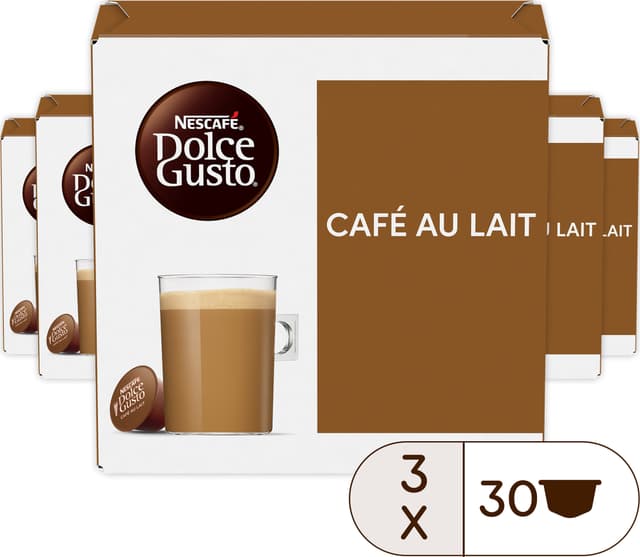 NESCAFÉ Dolce Gusto Café au Lait kaffekapsler (30 stk.)
