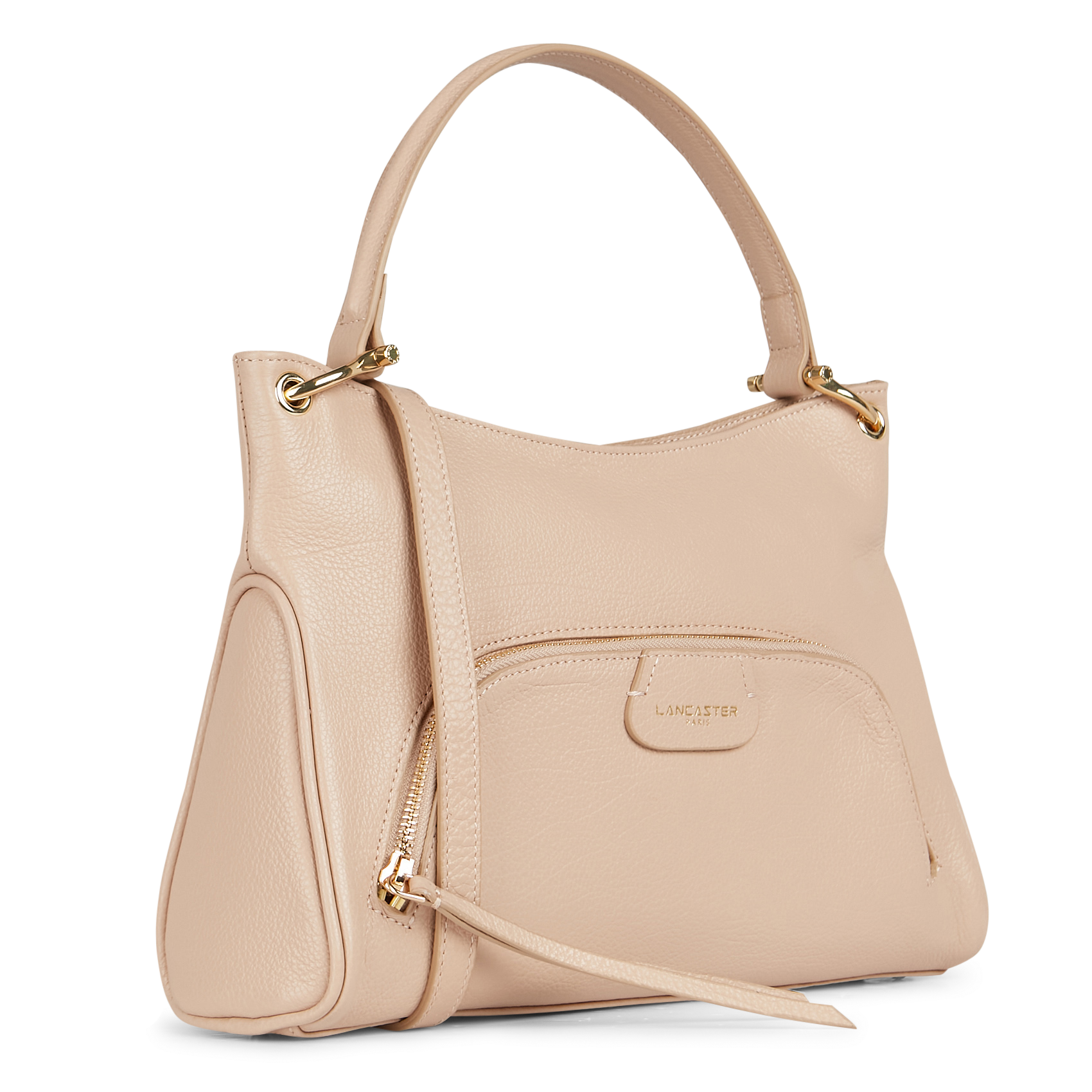 DUNE - Sac à main en cuir grainé | Beige
