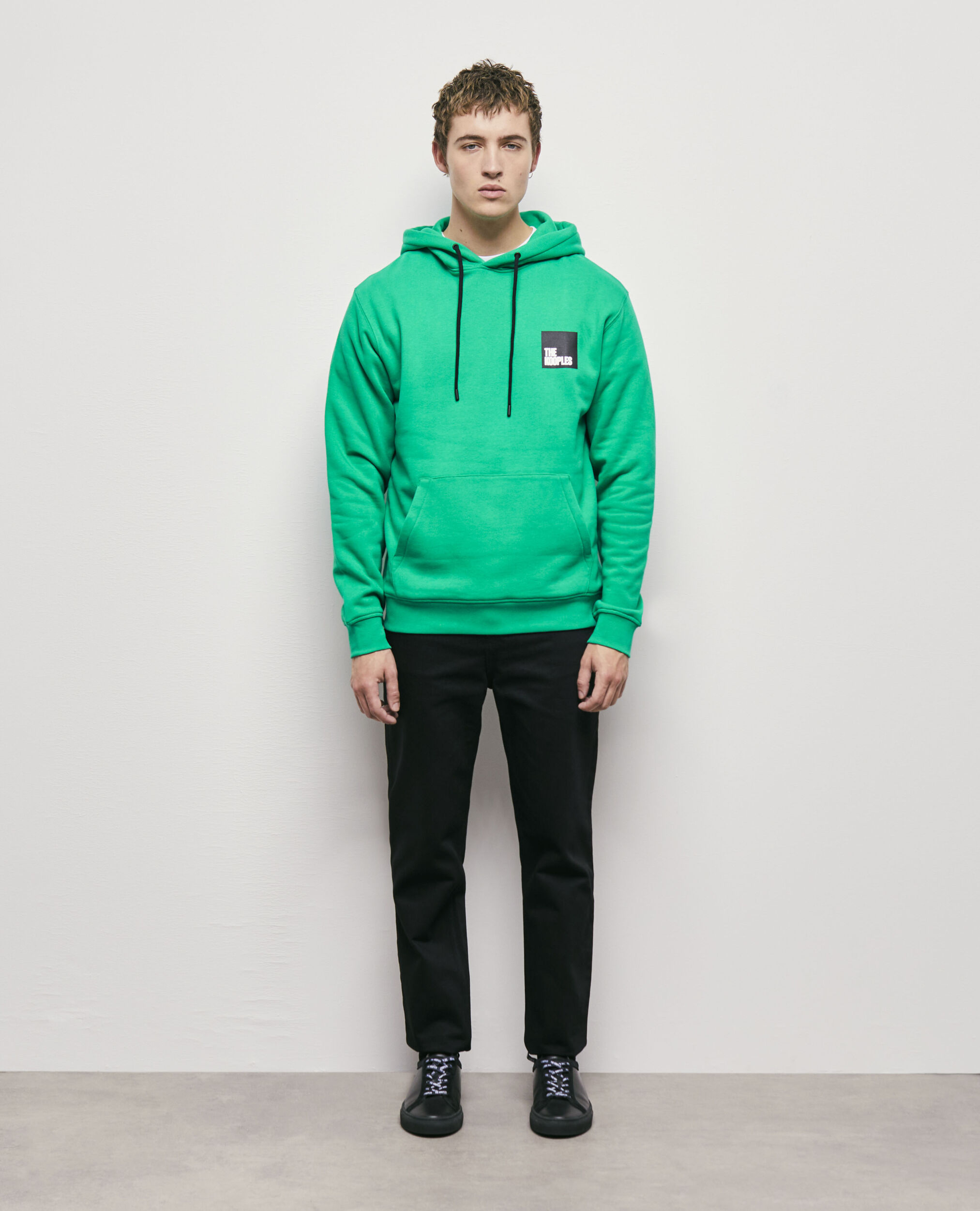 Sweatshirt à logo vert