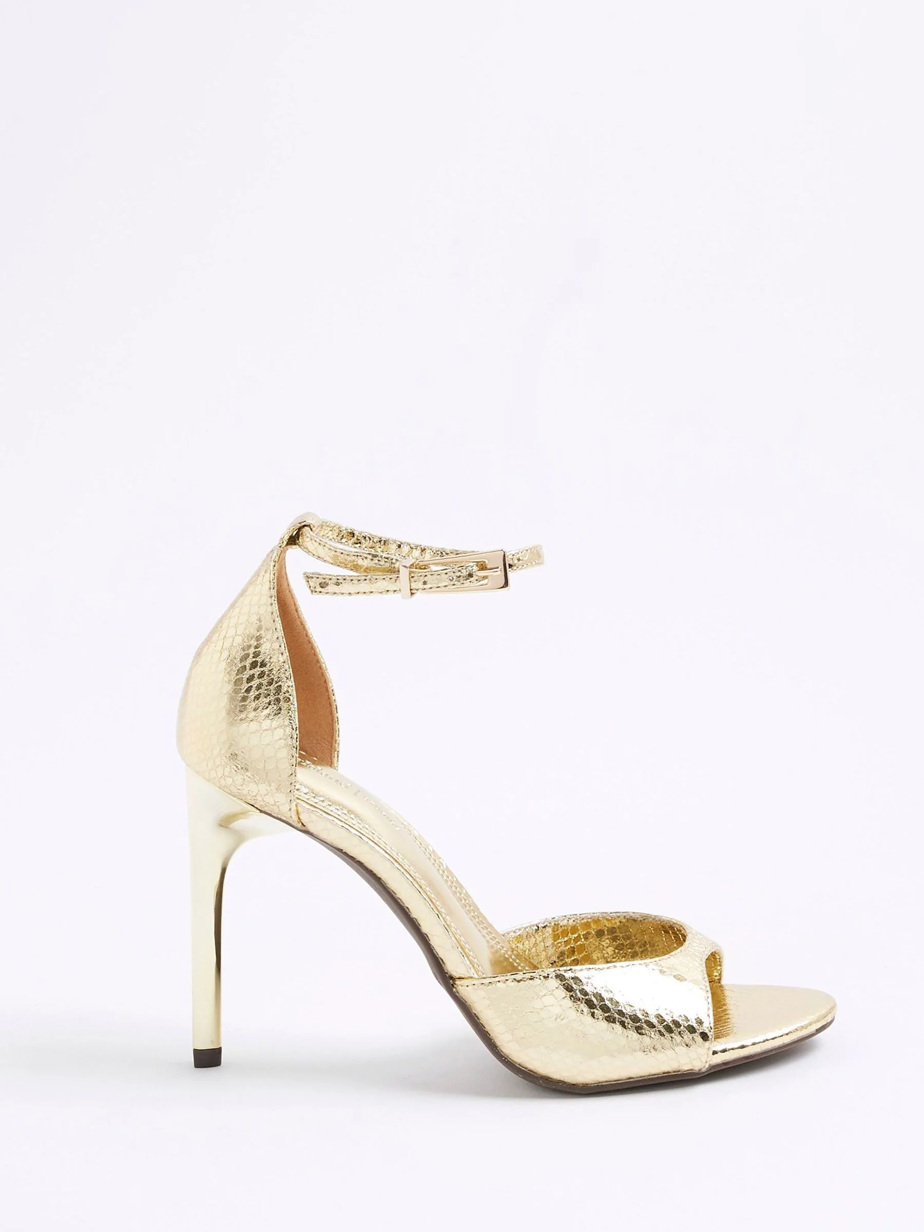 River Island Wide Fit Open Toe Heels