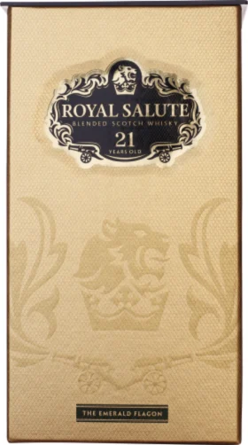 CHIVAS REGAL 21 YEARS GREEN ROYAL SALUTE 70CL