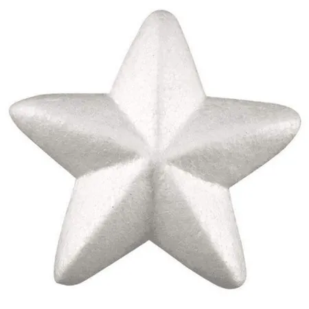 Glorex Styroporstern 15cm weiß