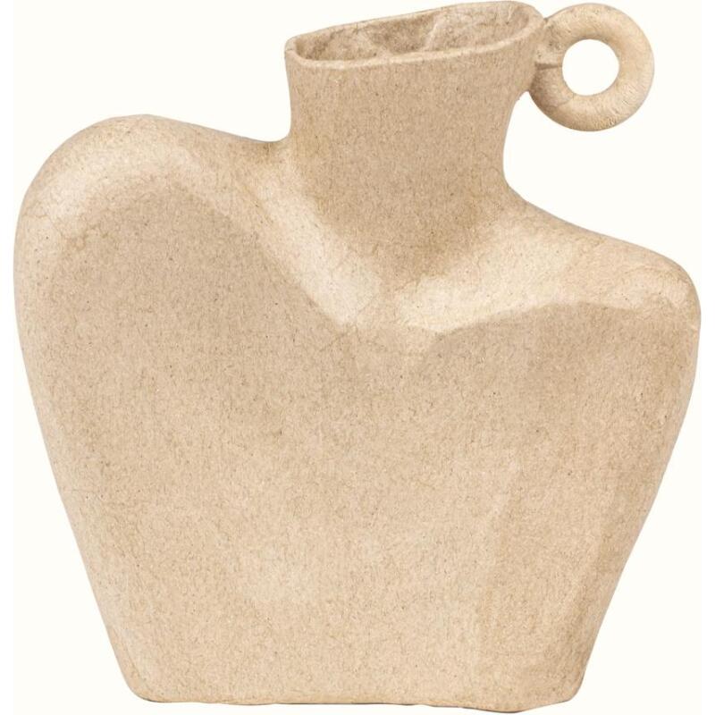 Vase épaules femme 14x4,5x14,5cm - Kraft