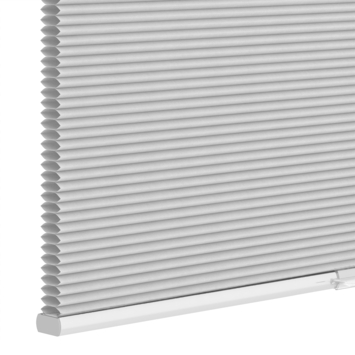 KARWEI dubbel plisségordijn met greepbediening lichtdoorlatend wit (kleurnr. 6001) 200x180 cm (bxh)