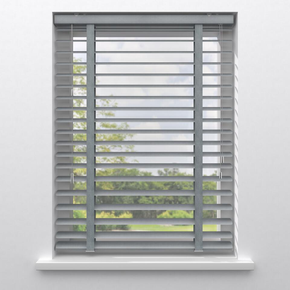 Fenstr Aluminium Jaloezie Mels Grijs 50mm