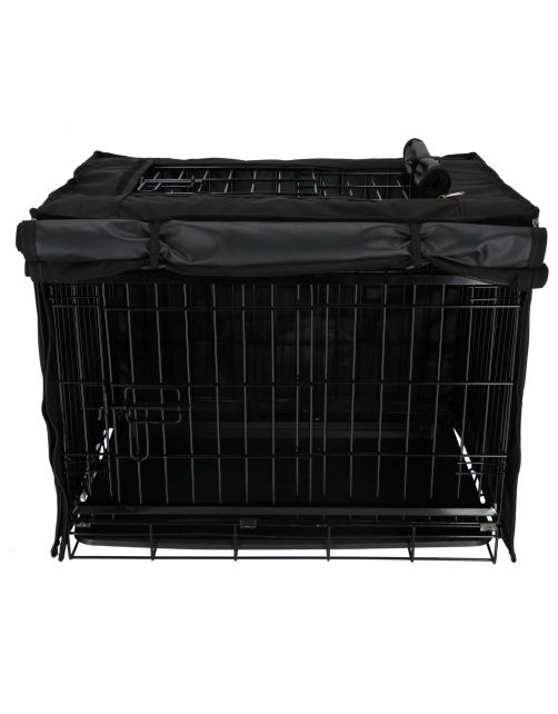 Adori Benchhoes Zwart - Hondenbench