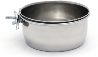 Beeztees coopcup Inox met schroef 0.6l-12