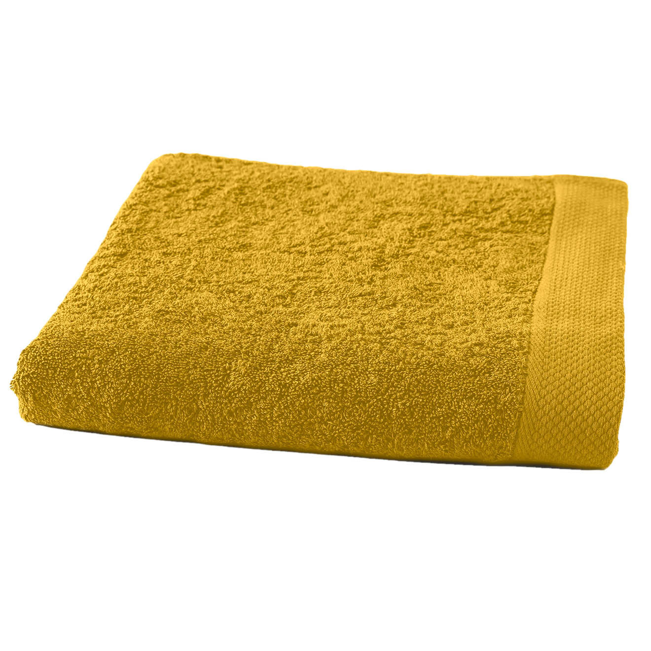 Soft by Perle de Coton Drap de douche safran - 70x140 cm