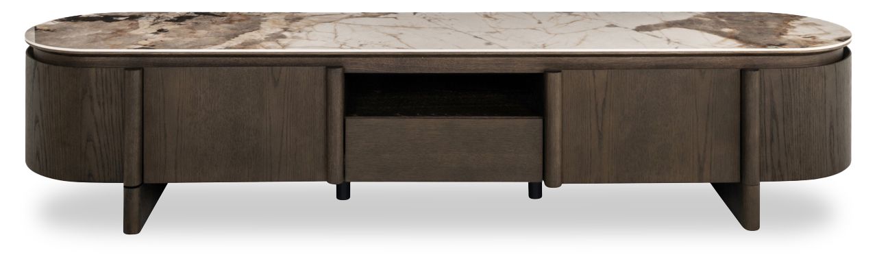 Tv-meubel 214220 Langford B220 x D44.5 x H45 cm