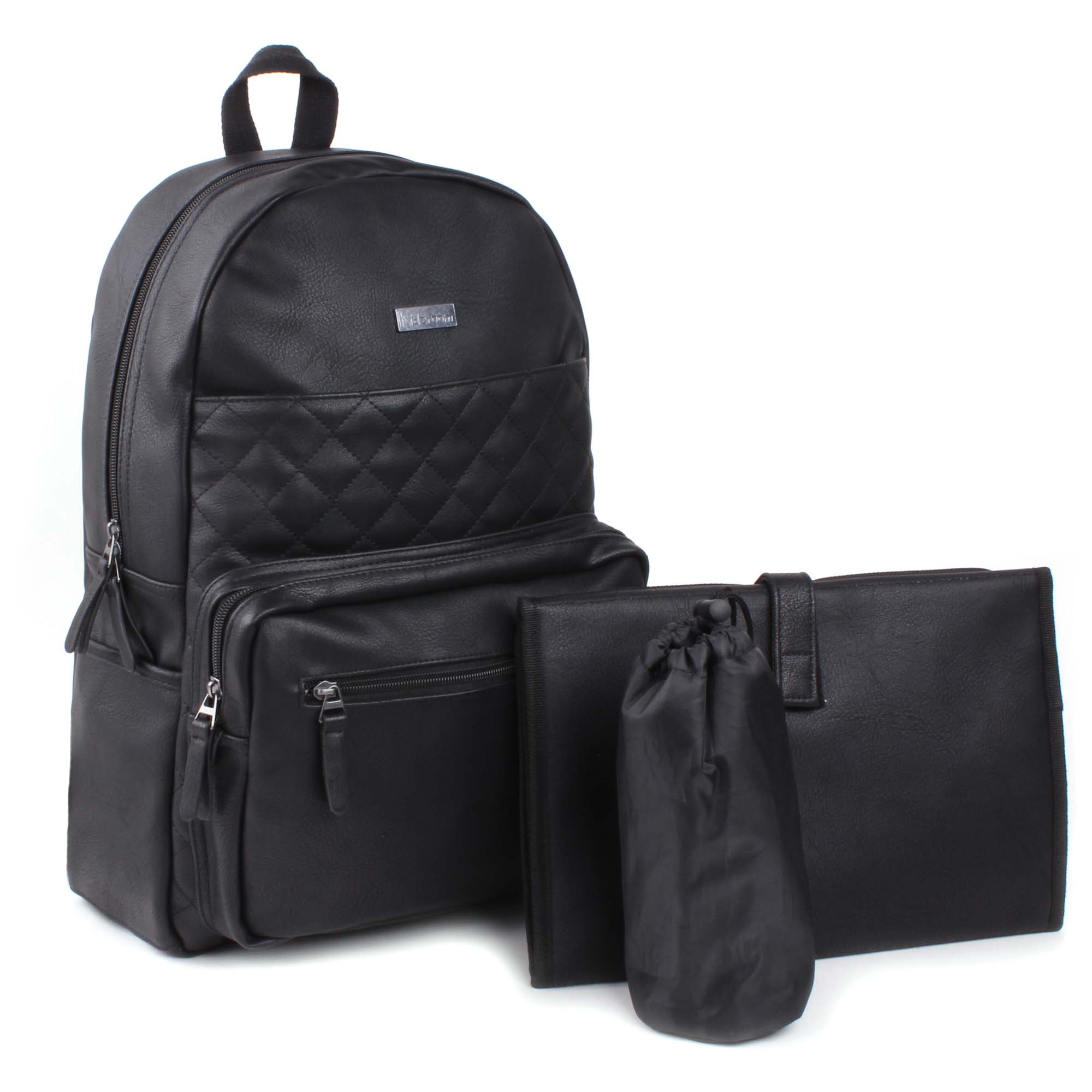 Kidzroom luiertas rugzak Popular Black