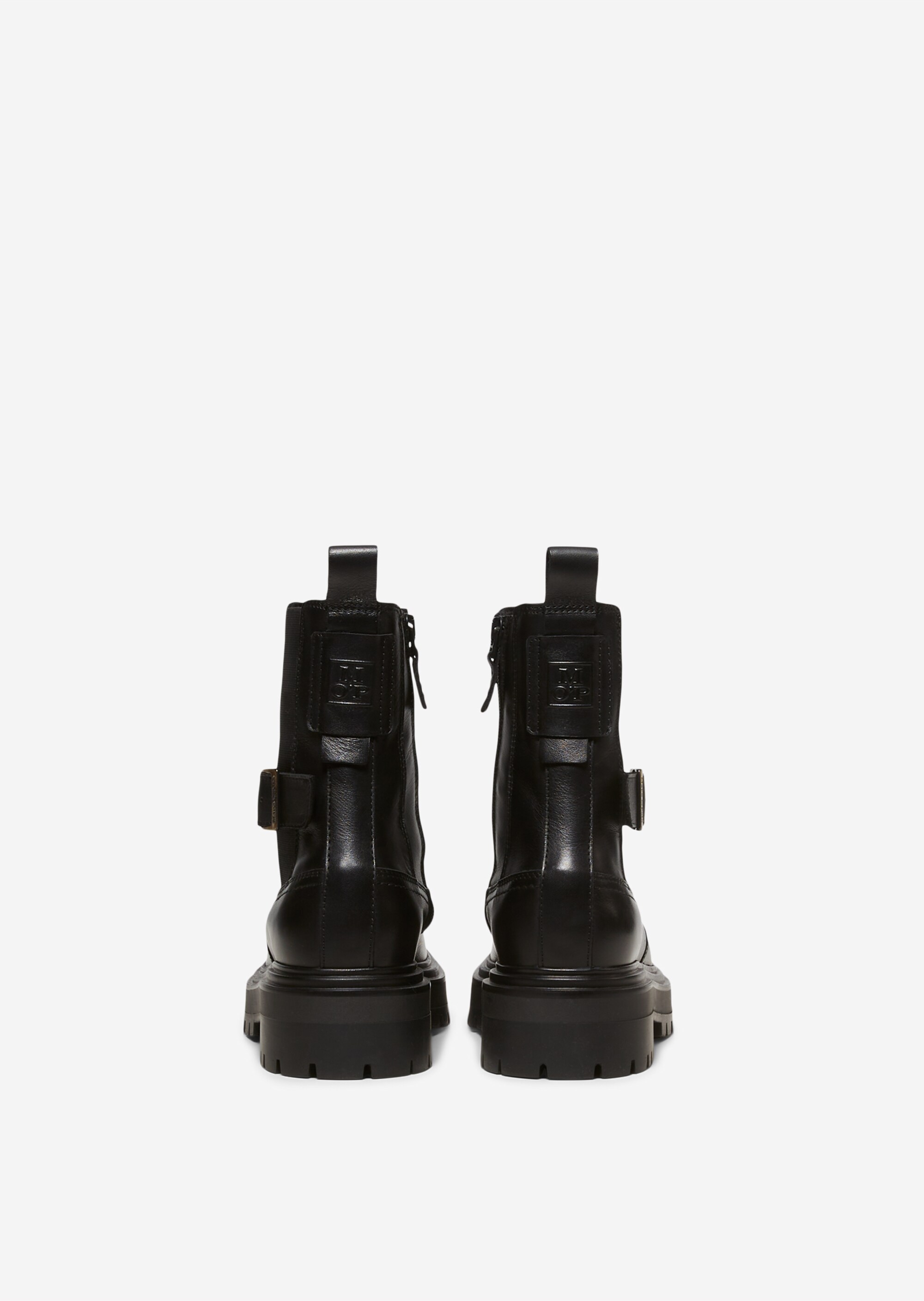 Chelsea-Boot mit Innenzipper und elastischem Einsatz