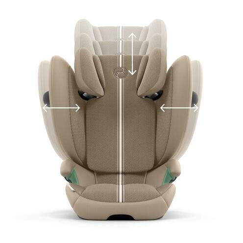 Siège-auto Solution G2 I-Fix Tissu Plus Almond Beige - CYBEX