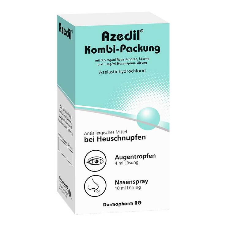 Azedil® mit Azelastin Kombipackung , 1 St