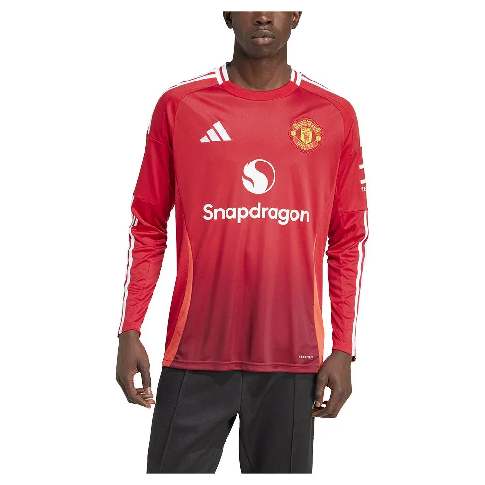 adidas Manchester United 24/25 Heim langarm-T-shirt