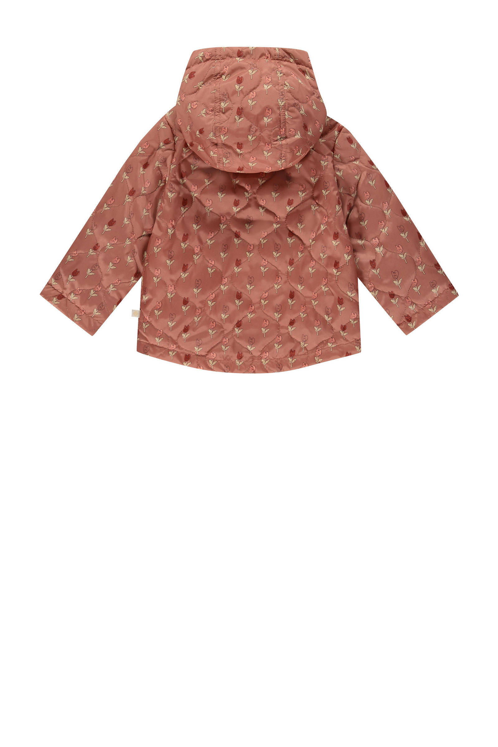 Babyface baby  zomerjas met all over print roze