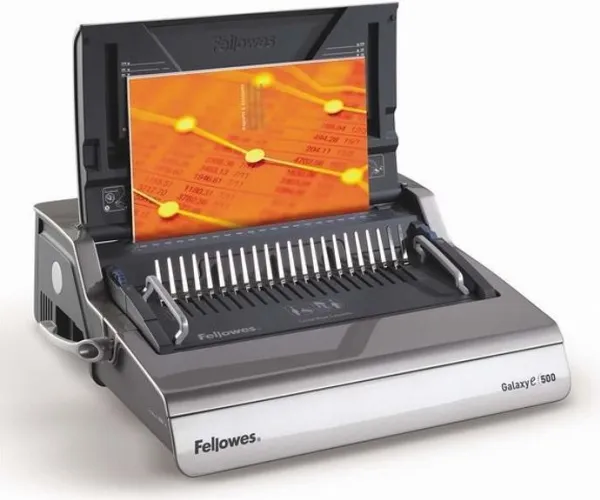 Spiralindbindingsmaskine Fellowes Galaxy-E 500 - elektrisk indbinding