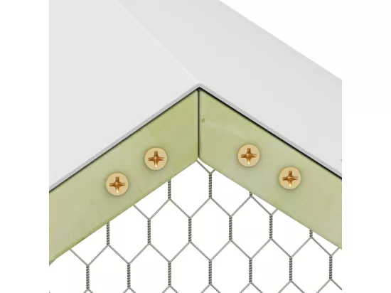 Poulailler 3x1,5x2 m Pinède imprégnée