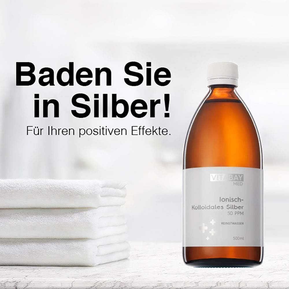 Kolloidales Silber Konzentrat 500 PPM