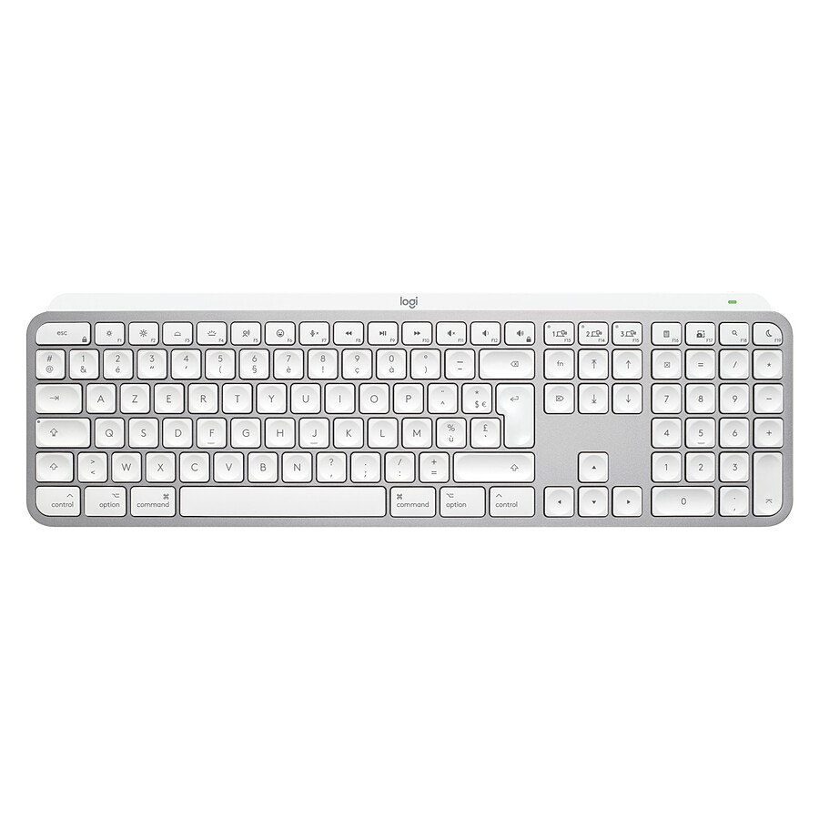 Logitech MX Keys S for Mac - Gris Pâle