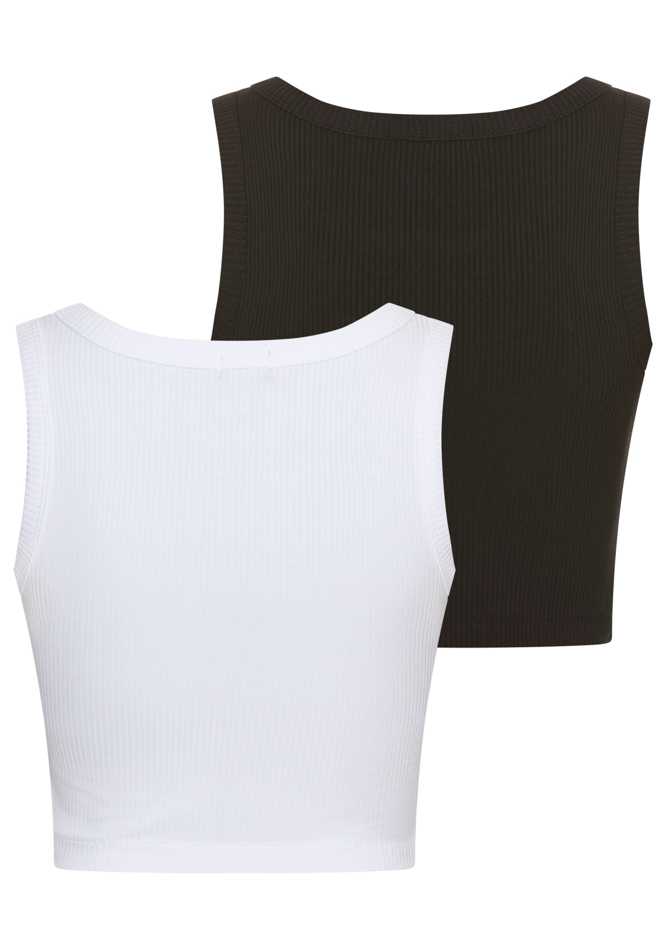 Laura Scott Crop-Top , in Rippenqualität