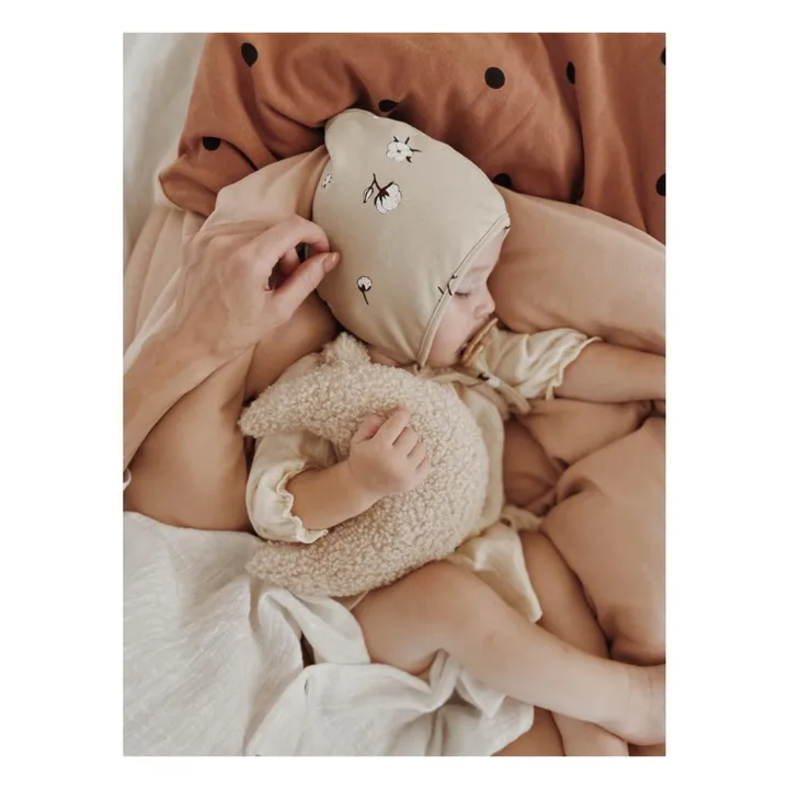 Organic Zoo Béguin Cottonfiled Pixie | Beige