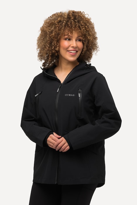 HYPRAR Funktionsjacke, wasserdicht, Kapuze, Daumenloch