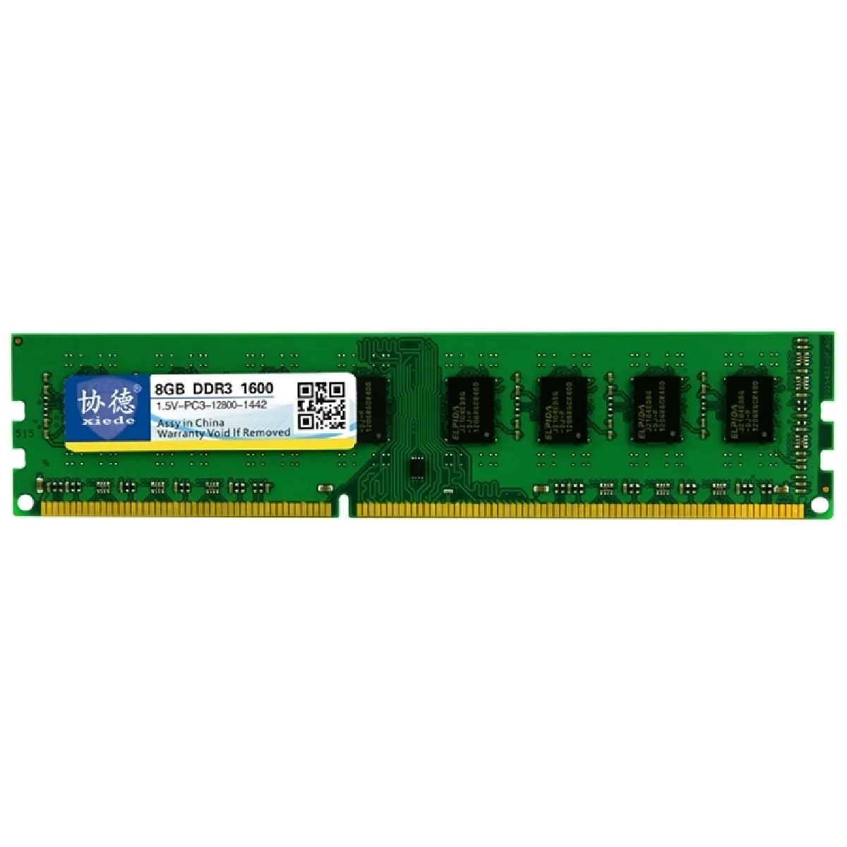 Wewoo Mémoire vive RAM DDR3 1600 MHz 8 Go