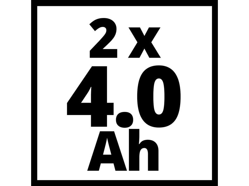 Einhell Akku PXC-Twinpack 18 V 4.0 Ah PXC-Twinpack 4.0 Ah, 18 V