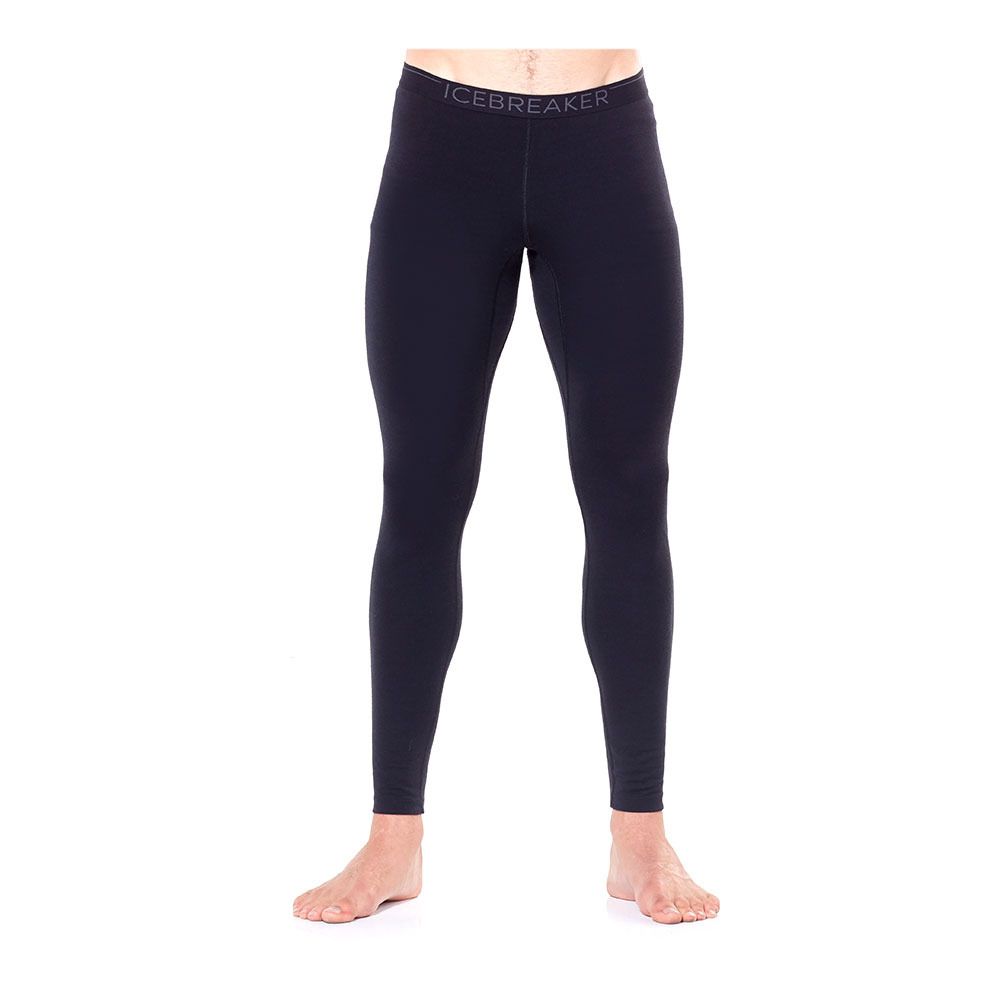 Icebreaker 200 OASIS MERINO - Sous-couche Homme black