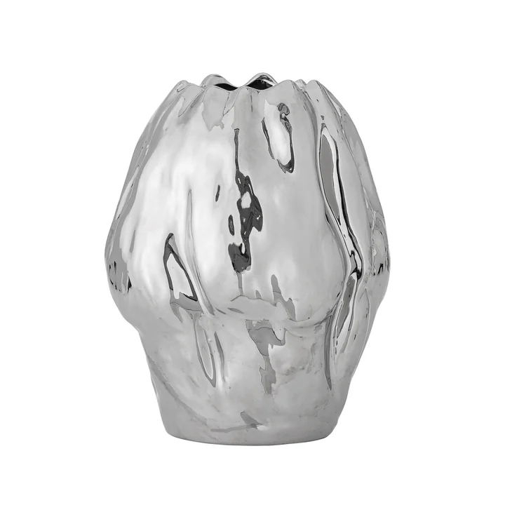 Bloomingville - Bobby Vase, silber
