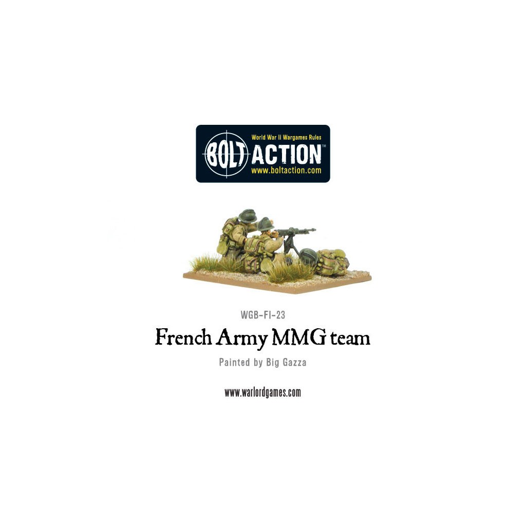 Bolt Action - French Army MMG Team