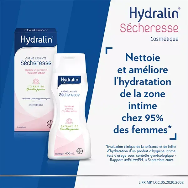 Creme de Limpeza Hidratante Hydralin para Pele Seca 400ml