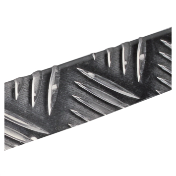 U-profiel aluminium traan 22x22x1000x1.5mm