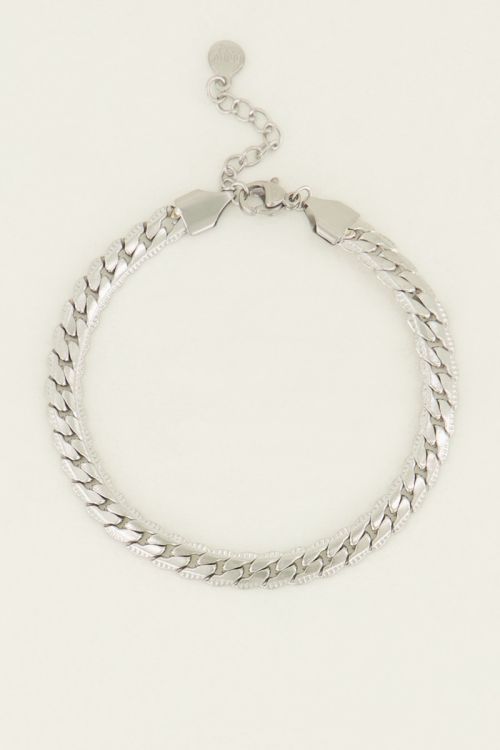 Armband platte schakel