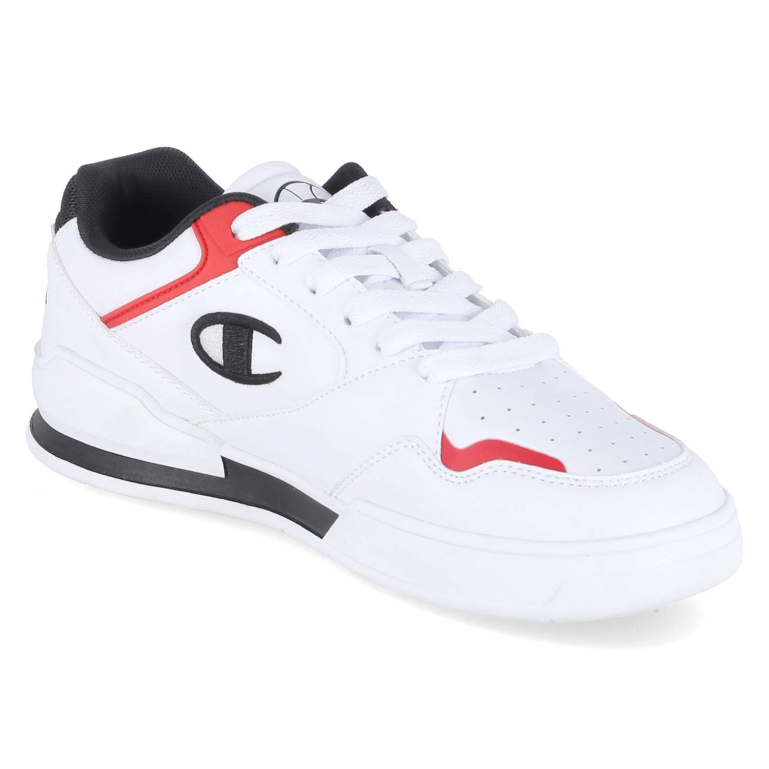 Champion Low Sneaker 3 POINT TECH LOW - wht/red/nbk