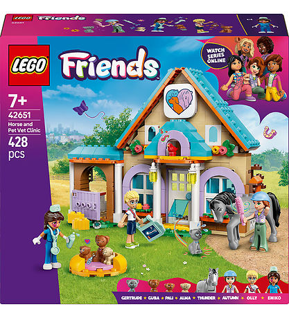 LEGO® Friends - Tierarztpraxis für Pferde und Haustiere 42651 -
