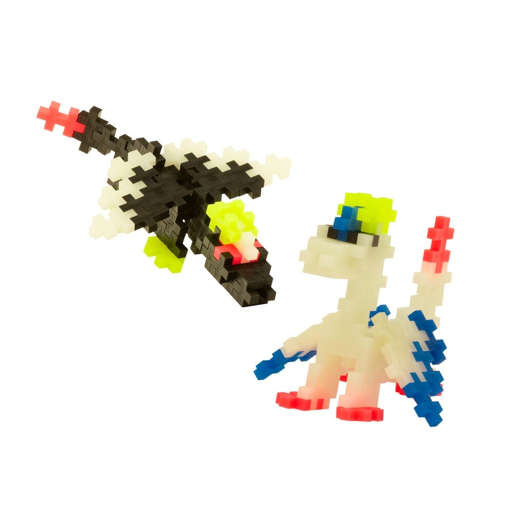 Plus Plus Plus Plus Tube - Glow Dragons (100 stukjes)