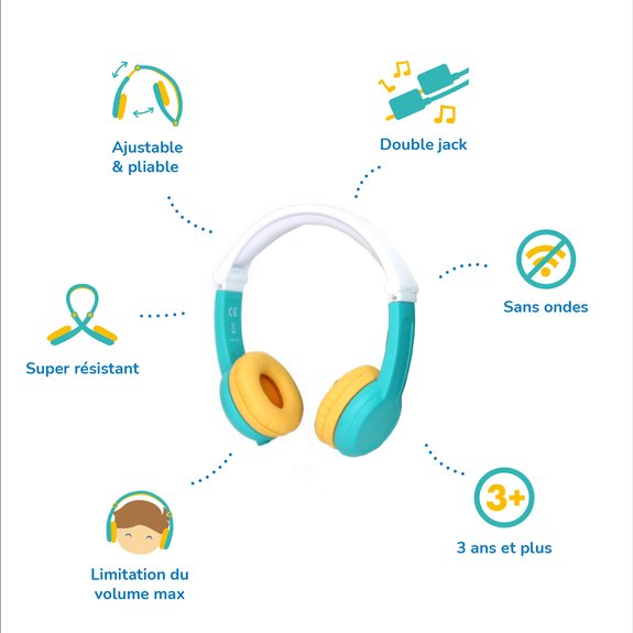 Casque audio Octave Lunii