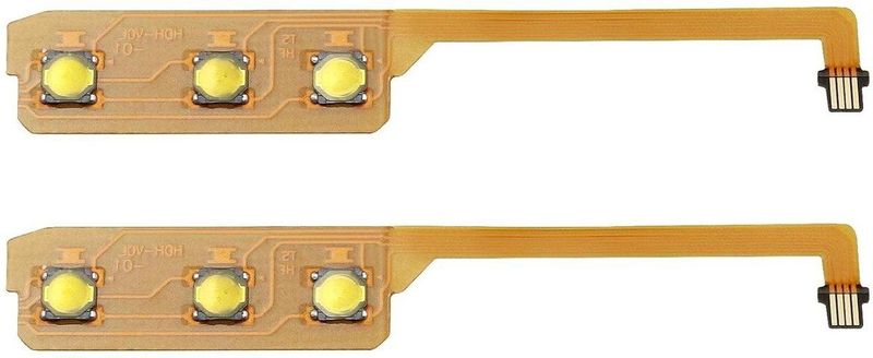 Volume Power Knop Flex Kabel Vervanging voor Nintendo Switch Lite - Metaal Plastic 2 Stuks