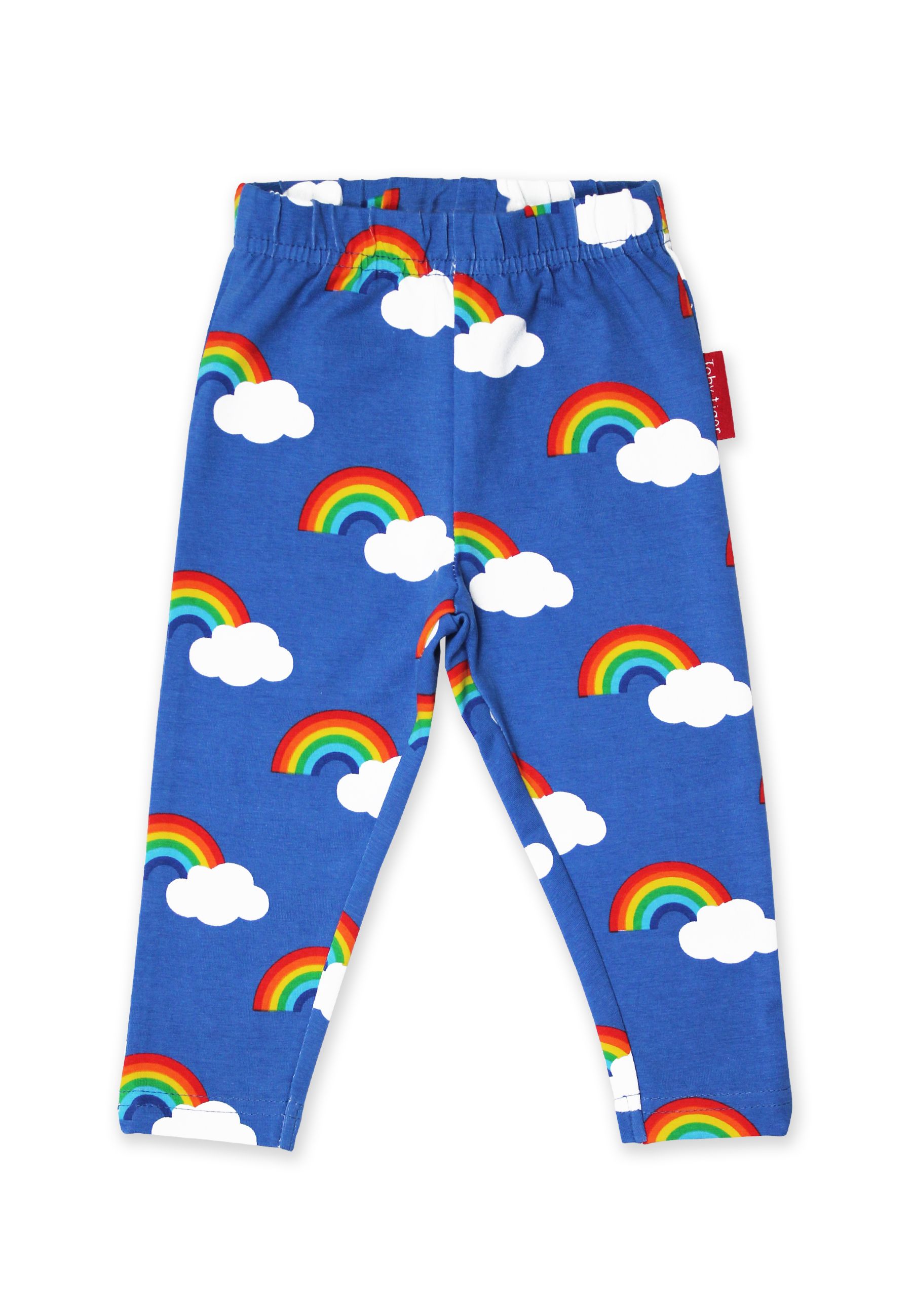 Toby Tiger Leggings mit Regenbogen-Allover