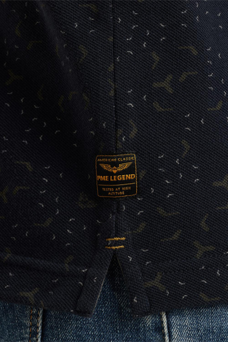 PME legend blauwe heren polo