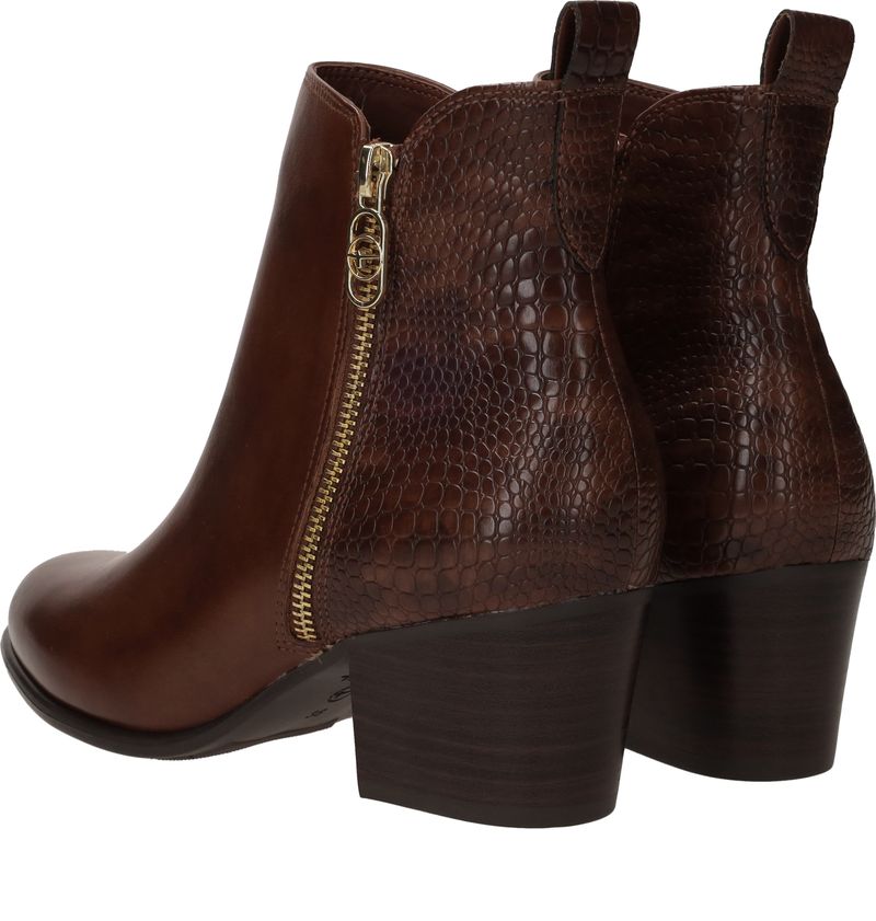 Tamaris Enkellaarsjes Bruin Dames